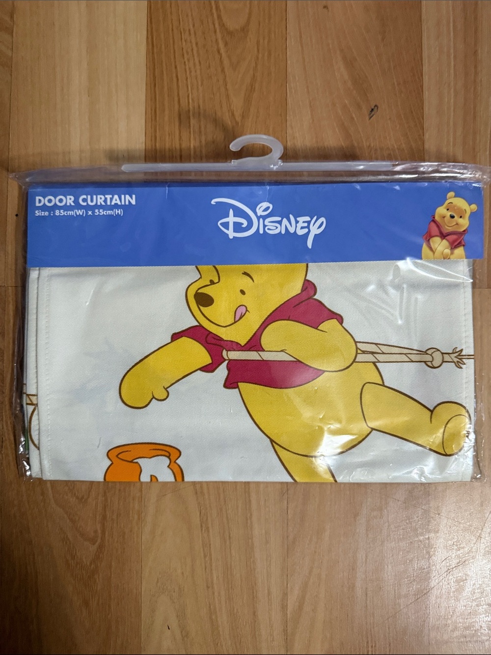 Adorable Official Disney Winnie the Pooh Short Door Curtain.